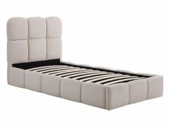 New Canapé abatible 90 x 190 cm de tejido texturizado color - DILUDO Cama Con Canapé|Cama Con Almacenaje