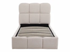 New Canapé abatible 90 x 190 cm de tejido texturizado color - DILUDO Cama Con Canapé|Cama Con Almacenaje