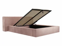 Discount Canapé abatible 180 x 200 cm de pana + colchón - TIMANO Cama Terciopelo