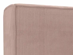 Outlet Vente-unique Canapé abatible 180 x 200 cm de pana - TIMANO Rosa