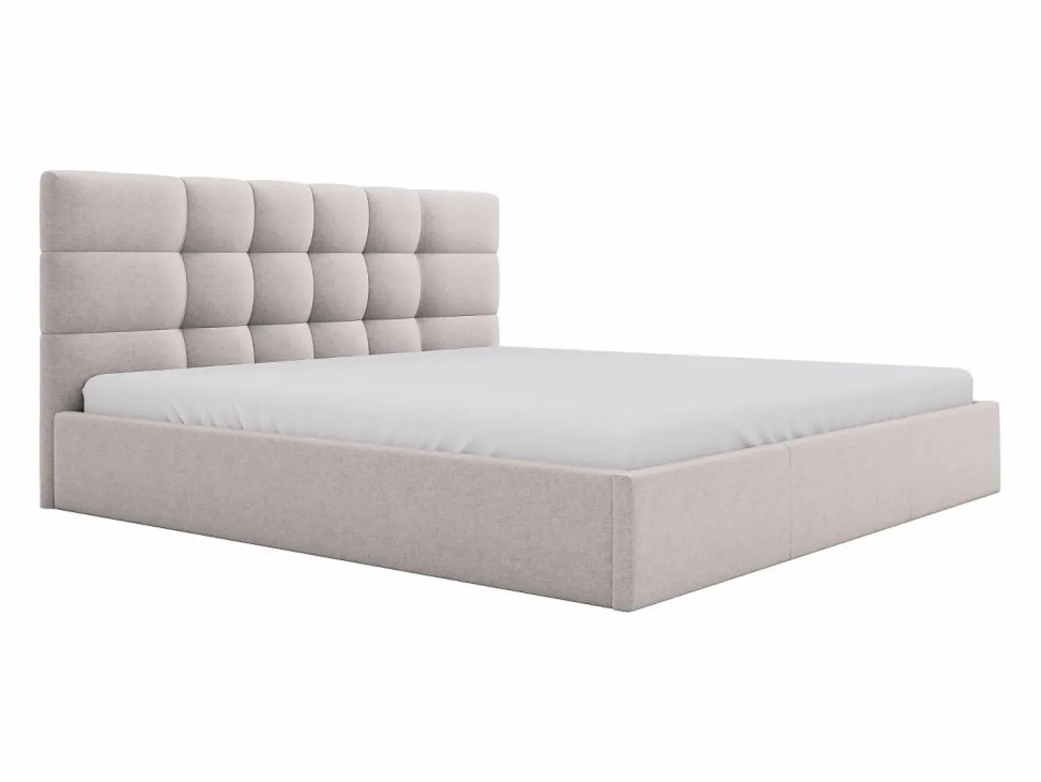 Discount Vente-unique Canapé abatible 200 x 200 cm en tela - ELIAVA Beige