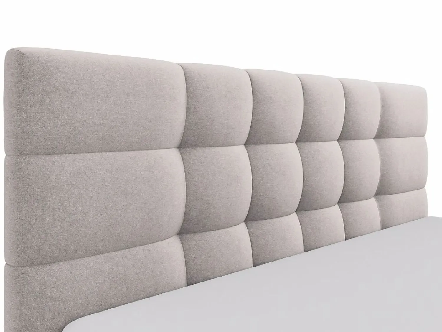 Discount Vente-unique Canapé abatible 200 x 200 cm en tela - ELIAVA Beige