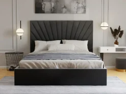 Discount Canapé abatible 180 x 200 cm terciopelo + colchón - RILIODA de Pascal Morabito Cama Terciopelo