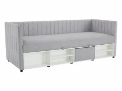 Hot Canapé abatible banco 80 x 200 cm de tela y en color - LAOZIA Cama Diván