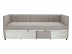 Hot Canapé abatible banco 80 x 200 cm de tela y en color - LAOZIA Cama Diván|Cama Infantil