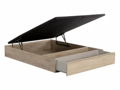 Ysmée Canapé abatible de 160 x 200 cm - Natural claro - HESTIA de YSMÉE