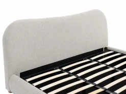 Vente-unique Canapé abatible de 180 x 200 cm de tela color - VANARI