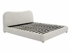 Discount Canapé abatible de 180 x 200 cm de tela color + colchón - VANARI Cama Con Canapé|Cama Con Almacenaje