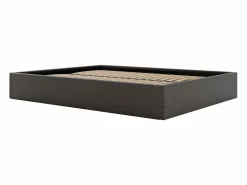Hot Ysmée Canapé abatible de tela - 140 x 190 cm - - PONTOS de YSMÉE Gris antracita