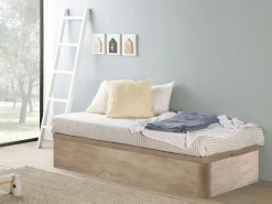 Best Canapé abatible HESTIA de YSMÉE PLAY Color roble 90 x 190 cm Somier Con Canapé|Somier - 90X190Cm