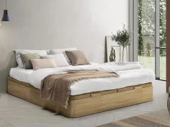 Ysmée Canapé abatible HESTIA YSMÉE PLAY - Natural claro- 180 x 200 cm