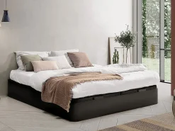 Clearance Ysmée Canapé abatible HESTIA YSMÉE PLAY - mate - 180 x 200 cm Negro