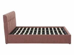 Vente-unique Canapé abatible King Size 180 x 200 cm en tela bouclé - MAZIRI