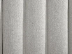 Hot Vente-unique Canapé abatible tamaño queen 160 x 200 cm en tela + colchón - SARANELI Gris claro