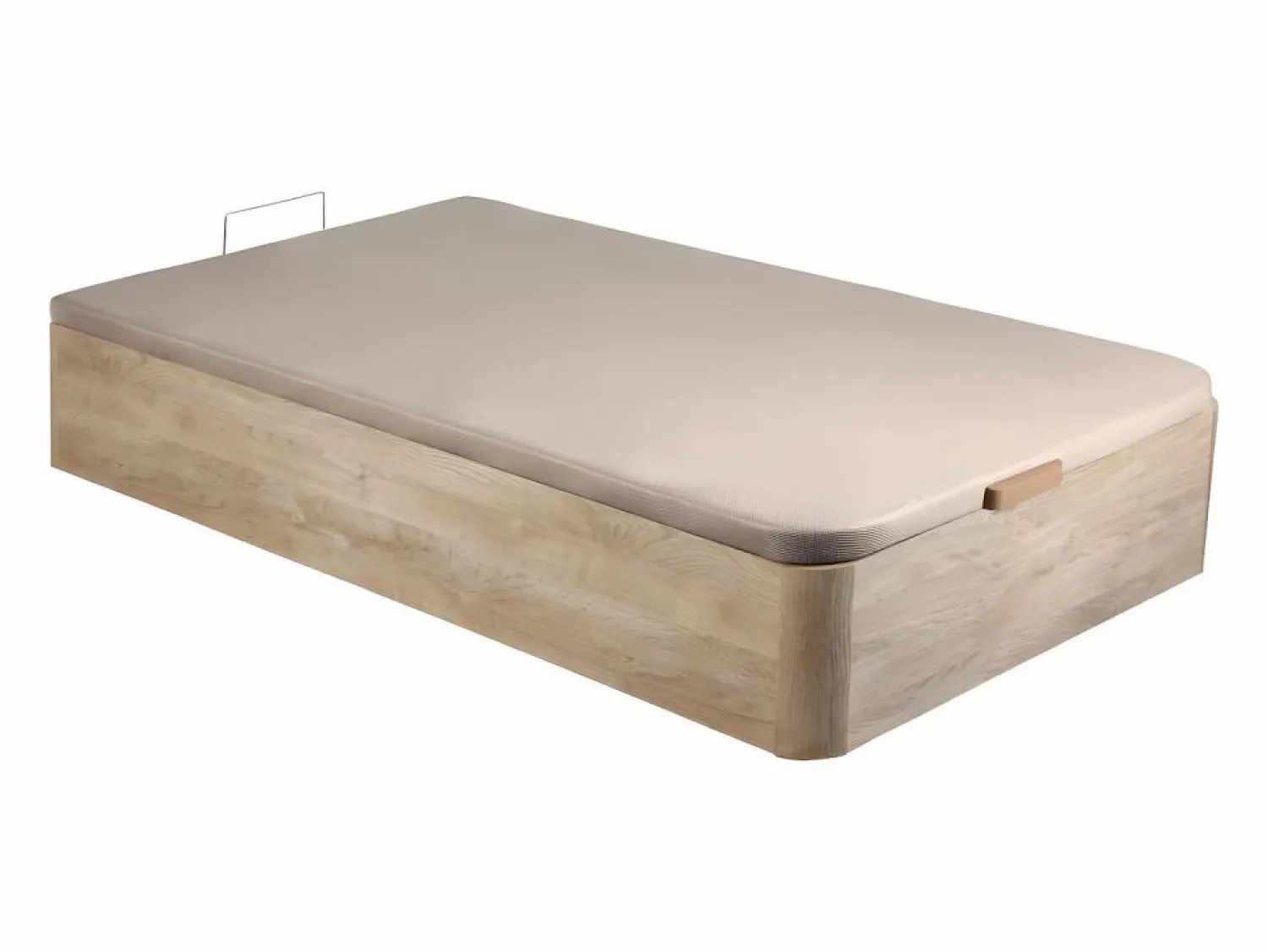 Outlet Canapé abatible90 x 200 cm - Natural claro - HESTIA de YSMÉE Somier Con Canapé