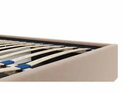 Clearance Canapé abatible140 x 190 cm de terciopelo en color con colchón - MIRDAL Cama Terciopelo|Cama Con Canapé