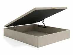 Best Canapé cama 140 x 190 cm - Tela - CENOVAS de YSMÉE Somier Con Canapé|Somier - 140X190Cm
