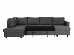 Clearance Canapé d'angle panoramique convertible - Tissu - L 292 x P 187 x H 86 cm - CATS Sofá Xxl