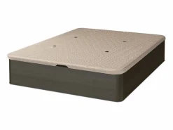 Canapé Guadiana 90x190 tapa tapizada 3D wengue 22 mm