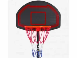 Clearance AHD Canasta de baloncesto portátil y regulable en altura 160-210 cm LA Multicolor