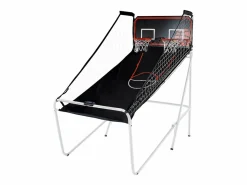 Hot Canasta de Baloncesto SucceBuy, Juego Arcade de Baloncesto Plegable de Doble Tiro para Interiores, 2 Jugadores, 4 Pelotas Cesta De Baloncesto