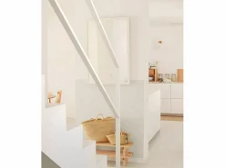 New DECOWOOD Capazo de esparto natural de 50x35x35cm - MENORCA - Beige