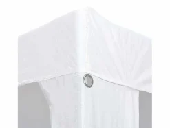 Discount Carpa de recepción blanca de polietileno de 3 x 6 m Blanco