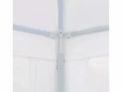 Discount Carpa de recepción blanca de polietileno de 3 x 6 m Blanco