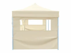 Carpa de recepción plegable emergente de color de 3 x 9 m con 5 paredes
