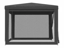 Online Carpa para fiestas 4 paredes de malla HDPE 3x3 m ES674557 Cenador Y Quiosco