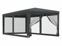 Hot Carpa para fiestas 6 paredes de malla HDPE 3x6 m ES664457 Cenador Y Quiosco