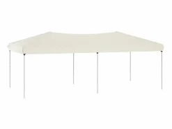 Hot Carpa para fiestas plegable color 3x6 m ES785365 Crema