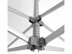 Online Carpa plegable profesional de aluminio con estructura hexagonal, Market-Pro 3X3, color , impermeable Cenador Y Quiosco