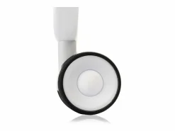 Online Don Hierro Carrito auxiliar plegable con ruedas - Estructura metálica blanca, 2 estantes laminados Decorado Think, do, be positive – 72*66*43 cm - BAUHAUS Gris