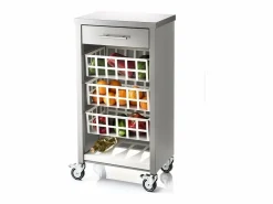 Don Hierro Carrito de cocina, carrito verdulero – , Inox - 93*48*34cm - MOHER