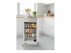 Clearance Carrito de cocina, carrito verdulero – , Inox - 93*48*34cm - MOHER Mueble Camarera