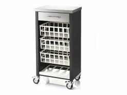 Discount Carrito de cocina, carrito verdulero – , Inox - 93*48*34cm - MOHER Mueble Camarera