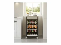 Discount Carrito de cocina, carrito verdulero – , Inox - 93*48*34cm - MOHER Mueble Camarera