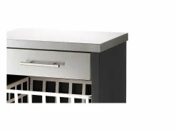 Discount Carrito de cocina, carrito verdulero – , Inox - 93*48*34cm - MOHER Mueble Camarera