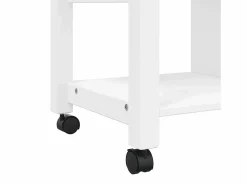 Sale vidaxl Carrito de cocina MONZA madera maciza de pino 84x40x88,5 cm Blanco