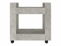 Hot vidaxl Carrito de escritorio contrachapada hormigón 60x45x60 cm Gris