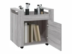 Sale Carrito de escritorio contrachapada Sonoma 60x45x60 cm Cajonera De Escritorio