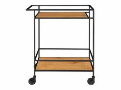 Online Carrito Vita, Marrón, 68x40x79 cm, Kendra Home Mueble Camarera