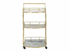 Online Carrito VKH2, Oro, 71x45,5x84,5 cm, Kendra Home Dorado