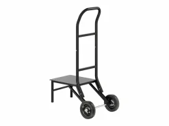 New Carro de Apoyo Porta Sillas Plegables SucceBuy, para 10 Sillas, Carga 68kg para Empujar Silla Conferencia