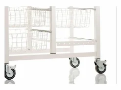 Outlet Carro de cocina, Carro Verdulero - color , Inox, Olmo - 91,5*71*43 cm - ONDA DOBLE Mueble Camarera