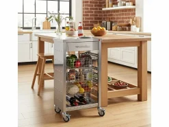 Discount Carro verdulero para la cocina - 93*48*33,5cm – OTTO INOX Mueble Camarera