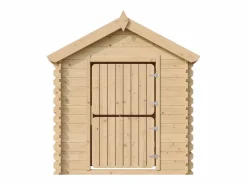 Timbela Casa de madera para niños sin suelo - L112xL146xA143 cm/ 1.1m² - M516-1