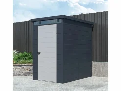 Discount Soana Caseta de jardín box en polipropileno 130x190x196cm de exterior Nemi Multicolor