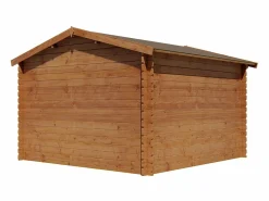 EXPERTLAND Caseta de jardín de madera tratado con autoclave 9,91 m² de 28 mm de grosor HORTUSA